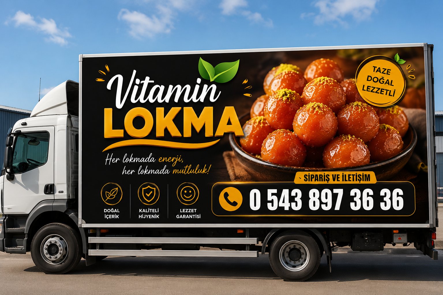 Mobil lokma aracı hizmeti